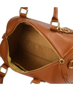 bauletto in pelle con tracolla 12866
