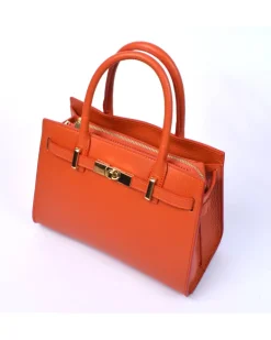 Borsa a mano da donna misura media in pelle Design elegante e spazioso art 12862