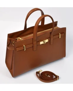 Borsa a mano da donna misura grande in pelle Design elegante e spazioso art 12863