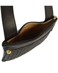 Borsa a tracolla in nappa intrecciata a mano articolo 1992_w