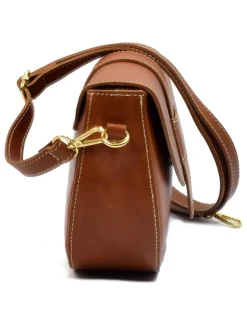 borsa a tracolla in vacchetta pattina art 12860