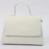 borsa donna con pattina con maniglia in pelle art 12764