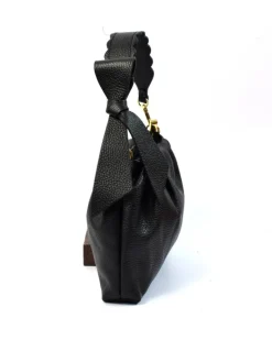 borsa donna manico lavorato con fiocco art 12735