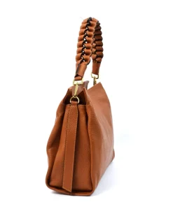 borsa donna misura media con tracolla intrecciata art 12734