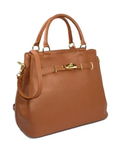 Borsa manici grande in pelle da donna art 12859