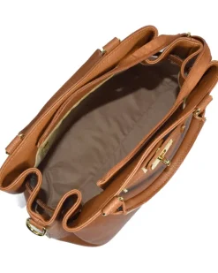 Borsa manici grande in pelle da donna art 12859