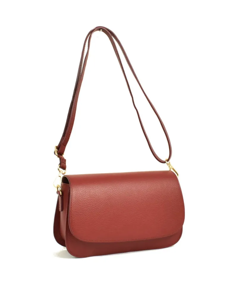 Borsa pattina a tracolla in pelle art 12889