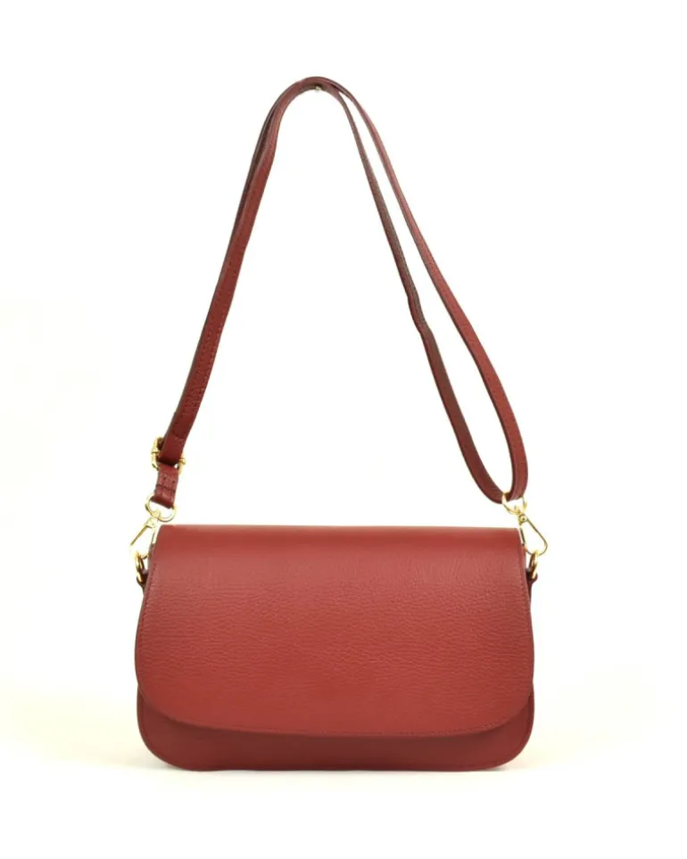 Borsa pattina a tracolla in pelle art 12889