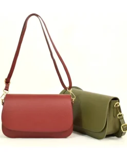 Borsa pattina a tracolla in pelle art 12889