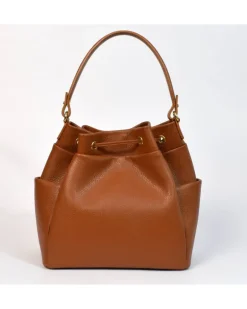 Borsa secchiello in pelle art 12871