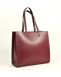 Borsa shopping in pelle manico lungo art 12877