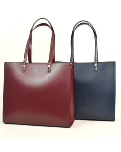 Borsa shopping in pelle manico lungo art 12877