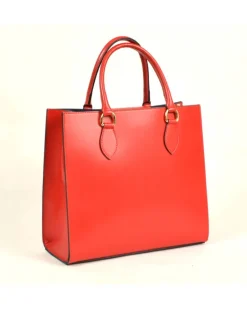 Borsa Tote in Pelle  Artigianato Fiorentino manico corto art 12876