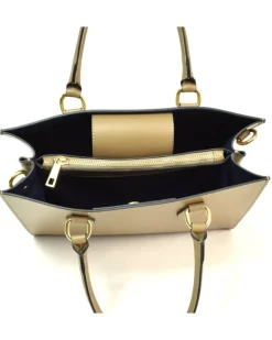 Borsa Tote in Pelle  Artigianato Fiorentino manico corto art 12876