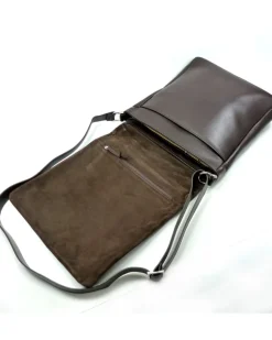 Borse in pelle artigianali modello messenger in vitello art 1982