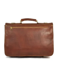 cartella con patta in vacchetta vegetale porta pc 17 grande art 224010