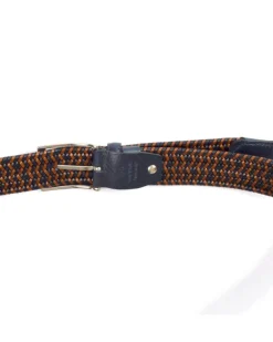 Cintura in pelle intrecciata fatta a mano | Made in Florence