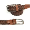 cintura intreccio con pelle e cotone art 6211635