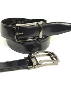 Cintura Uomo in pelle con fibbia automatica art 6230435