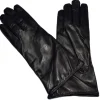 guanti da donna in pelle fodera lana art 81256