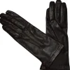 Guanti da donna in pelle pregiata con fodera in seta art 81223TM