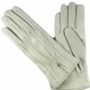 guanti donna in pelle profilati con fodera lana art 5F37