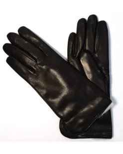 guanti foderati in lapin da donna art 81255