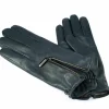 guanti uomo con zip grigi art 5B8