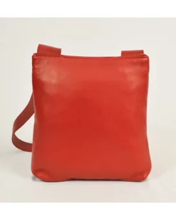 Lussuosa borsa a tracolla in pelle italiana intrecciata a mano art 11034w