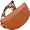 Marsupio a tracolla in pelle medio accessori argento art 3947na