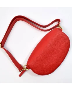 Marsupio a tracolla in pelle piccolo accessori oro art 9836or