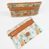 Pochette a bustina con 3 cerniere misura media art 1752 blanc