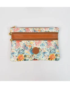 Pochette a bustina con 3 cerniere misura media art 1752 blanc