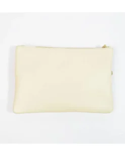 Pochette a bustina con 3 cerniere misura media In pelle intrecciato bicolore art 1752wdmet