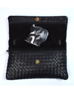 Pochette con pattina in nappa intreccio art 11013_w