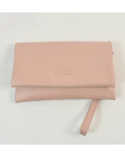pochette in pelle liscia con tracolla e maniglia art 1739_c