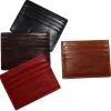 Porta carte di credito 6 fessure in pelle vacchetta art 6KT017