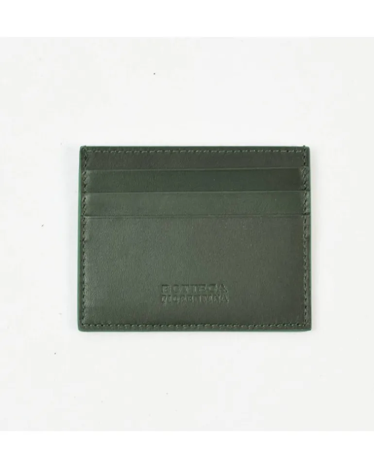 Porta carte di credito 6 fessure in pelle nappa di agnello art 1321_n