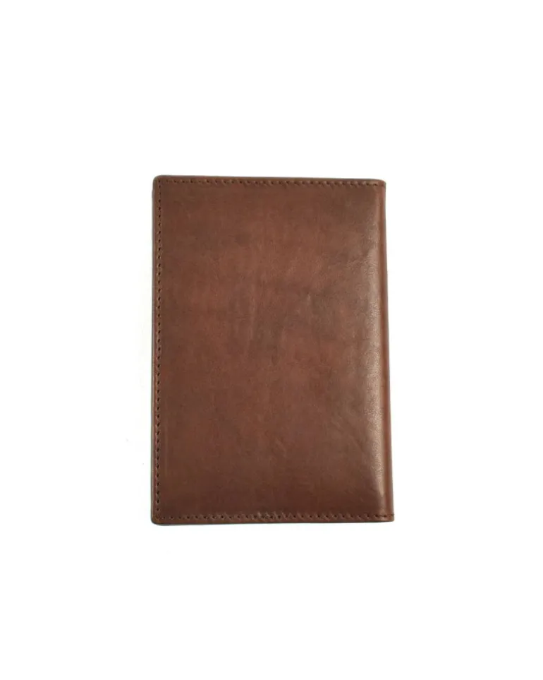 porta passaporto in pelle con taschine porta carte art 6kt6387