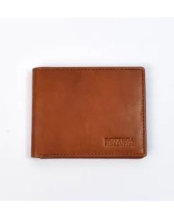 Portafogli classico in vacchetta vegetale  6 tasche carte art 6KT005