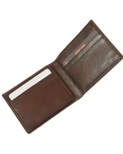Portafoglio da uomo in pelle vegetale con pattina art 6KT018