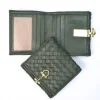 Portafoglio intrecciato clip compatto con portamonete  art 1662w