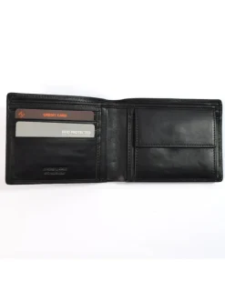 portafoglio misura Italia con portamonete in pelle vacchetta art 6kt002