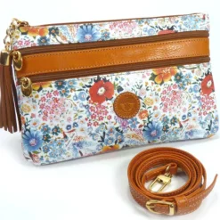 Pouchette  3 cerniere media con tracolla art 1732