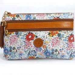 Pouchette  3 cerniere media con tracolla art 1732