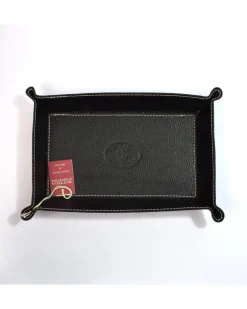 Svuotatasche in pelle rettangolare XL  25x17x4 cm