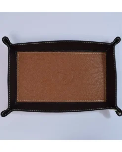 Svuotatasche in pelle rettangolare XL  25x17x4 cm
