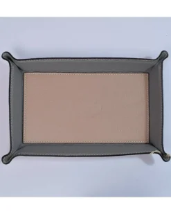 Svuotatasche in pelle rettangolare XL  25x17x4 cm