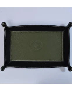 Svuotatasche in pelle rettangolare XL  25x17x4 cm