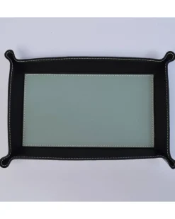 Svuotatasche in pelle rettangolare XL  25x17x4 cm
